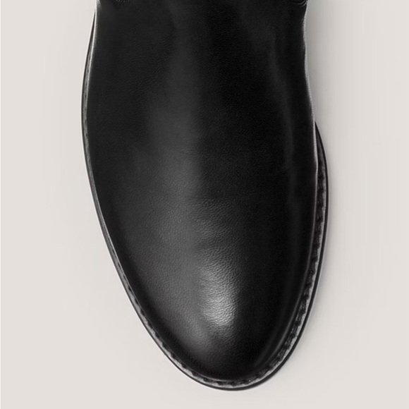 Stuart Weitzman Lowland Leather OTK Boot — excellent condition! - Picture 4 of 10
